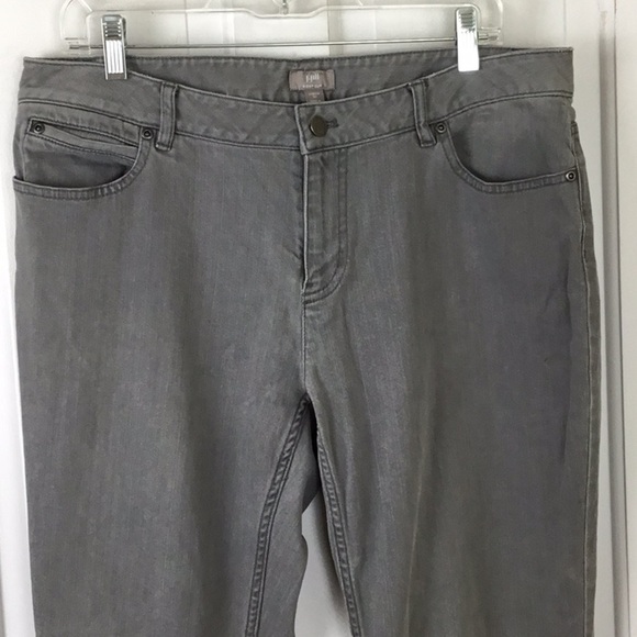 J. Jill Gray Bootcut Stretch Jeans - Picture 5 of 9